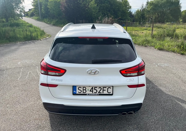 Hyundai I30 cena 82900 przebieg: 50000, rok produkcji 2020 z Biała małe 529